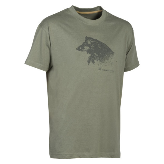 Κυνηγετικό t-shirt με αγριογούρουνο