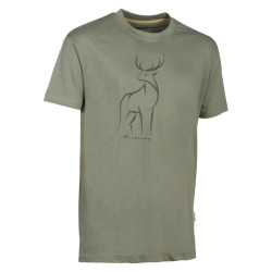 Κυνηγετικό t-shirt με ελάφι